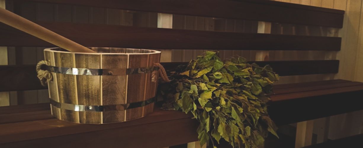 Баня на дровах у волги